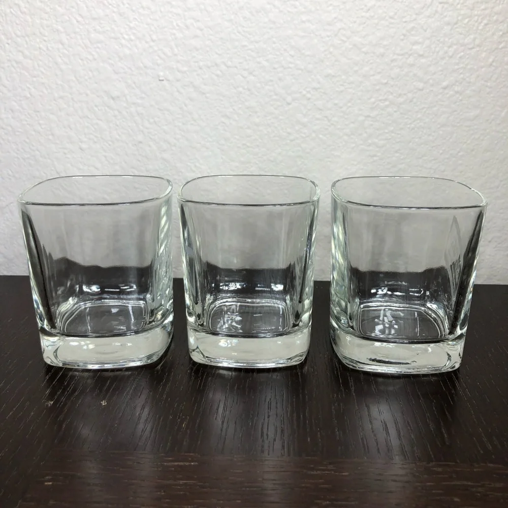 Johnnie Walker Red Label 3 ViTG. Lo-Ball Scotch Old Fashioned Whiskey Glasses